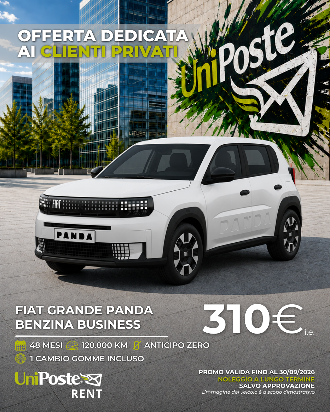 FIAT GRANDE PANDA BENZINA BUSINESS